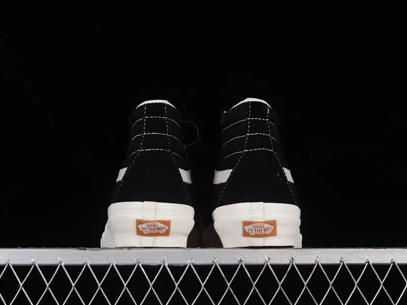 All categories Vans Vans series Vans Hi Vans high-top Vans SK8-Hi VR3 Vans official classic black and white simple casual canvas shoes VN0005UN1KP